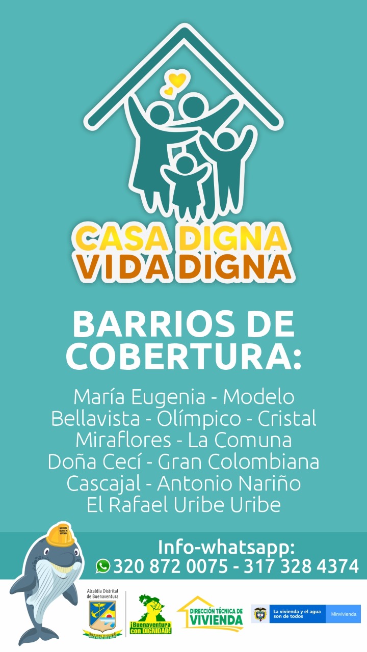 Avanza el proceso de mejoramiento de 356 viviendas en el Distrito de Buenaventura