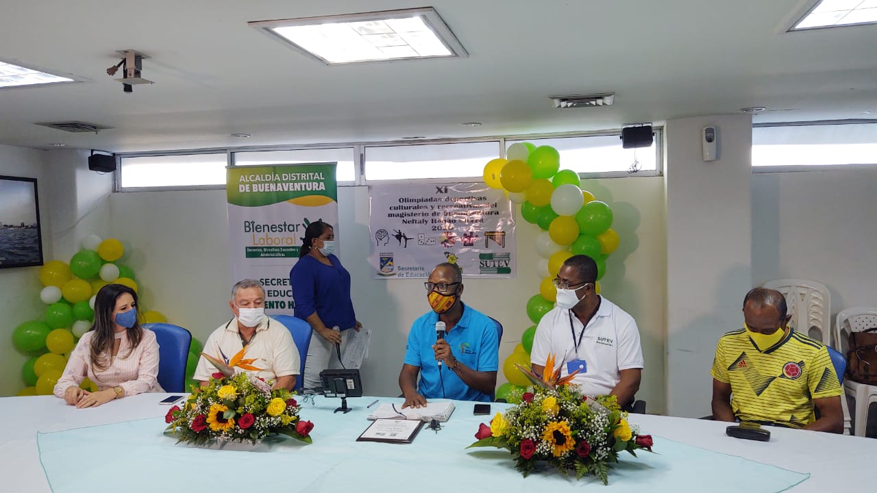 Con buen balance concluyó la XI Semana Recreativa, Deportiva y Cultural del Magisterio realizada por la Alcaldía Distrital de Buenaventura