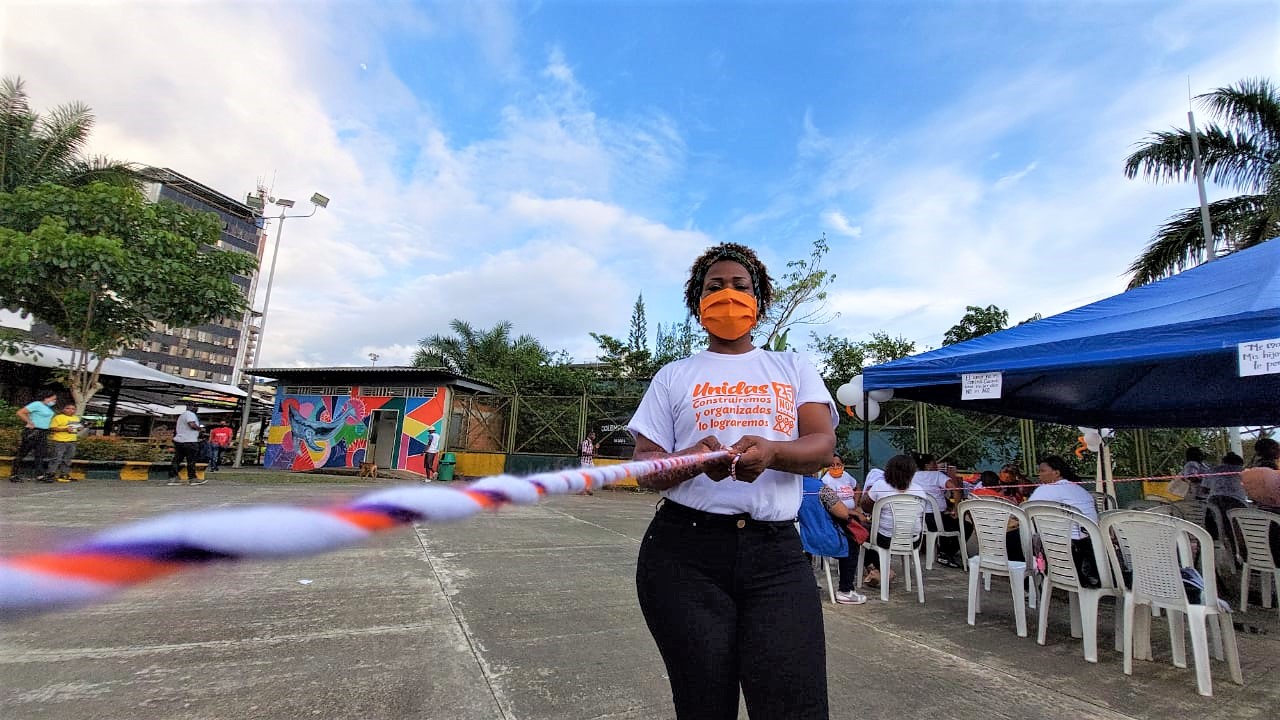 En Buenaventura se conmemoró el Día Internacional de la Eliminación de la Violencia contra la Mujer