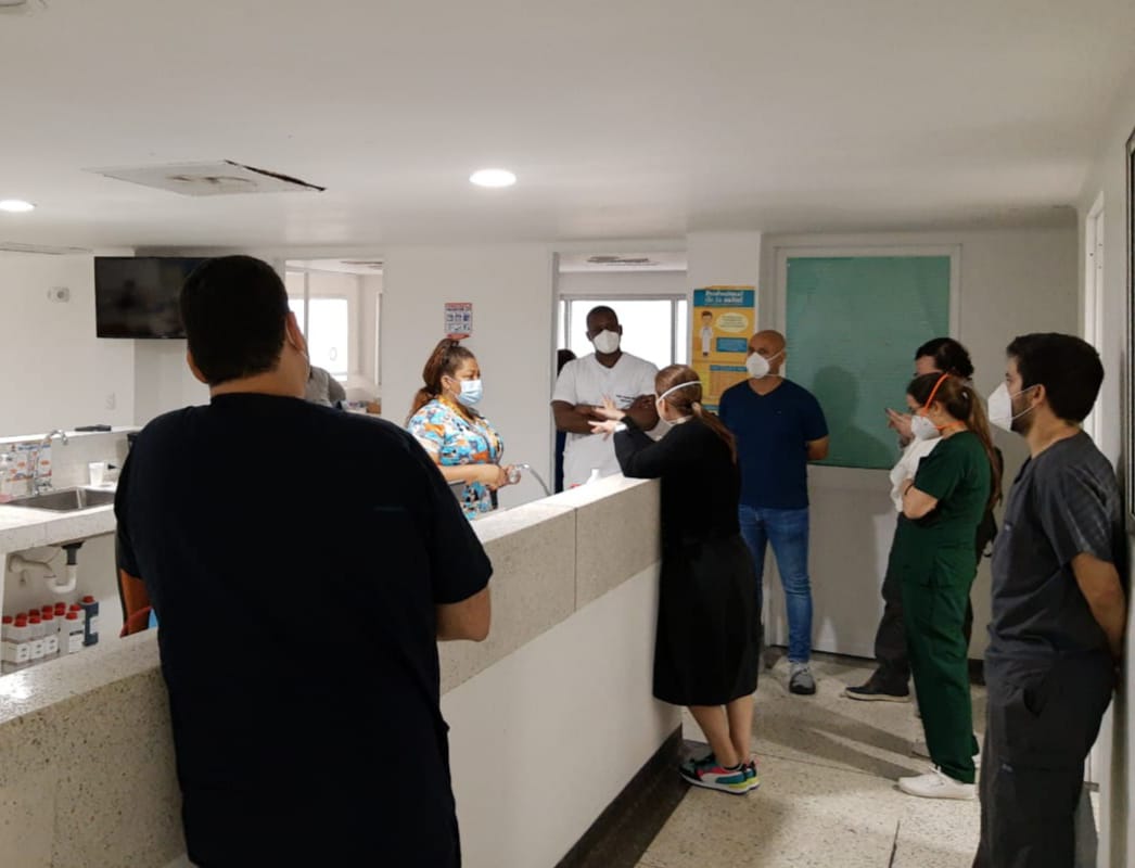Médicos del principal hospital de Buenaventura son entrenados por especialistas de la Fundación Valle del Lili como parte de &lsquo;Hospital Padrino&rsquo;