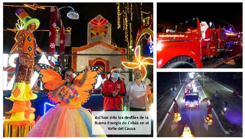 Con el 'desfile mágico de la buena energía' el viernes 11 de diciembre, Celsia enciende la Navidad en Buenaventura