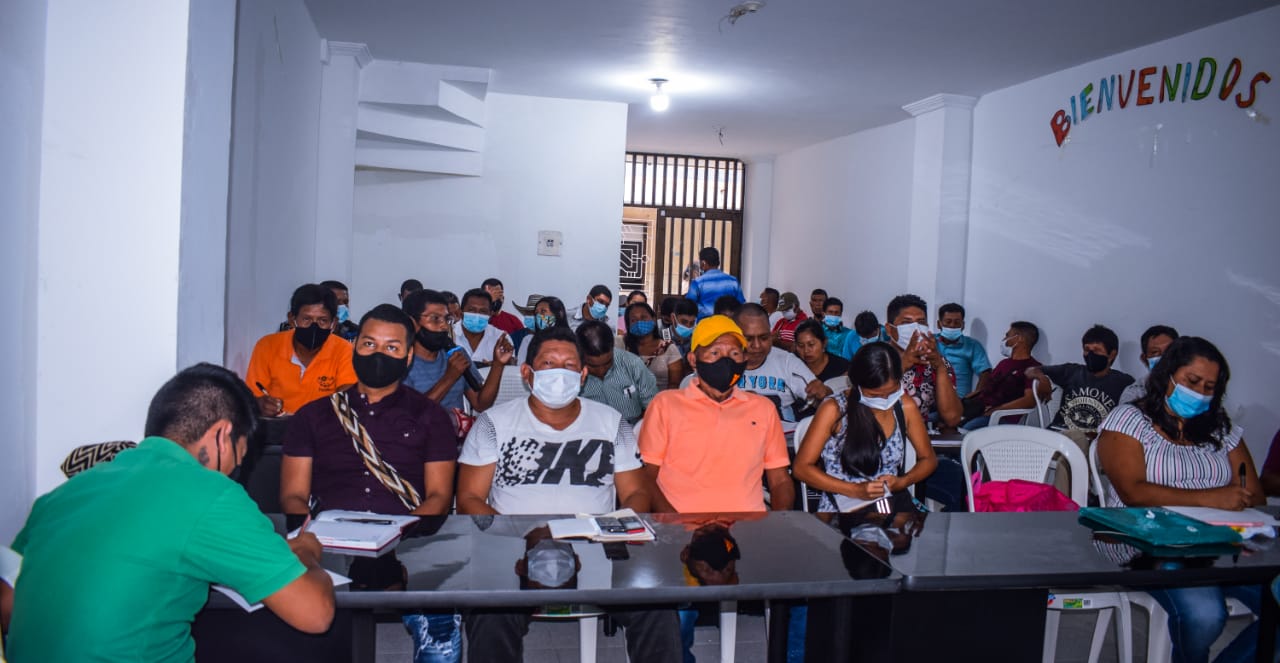 Indígenas de la ACIVA RP se mantienen en minga en Buenaventura