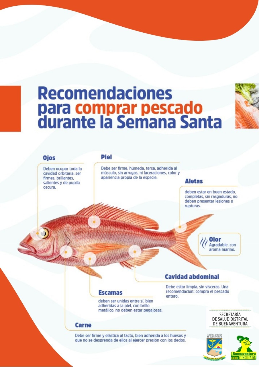 La Secretaría de Salud de Buenaventura fortalece la inspección y vigilancia a la comercialización de pescado en temporada de Semana Santa