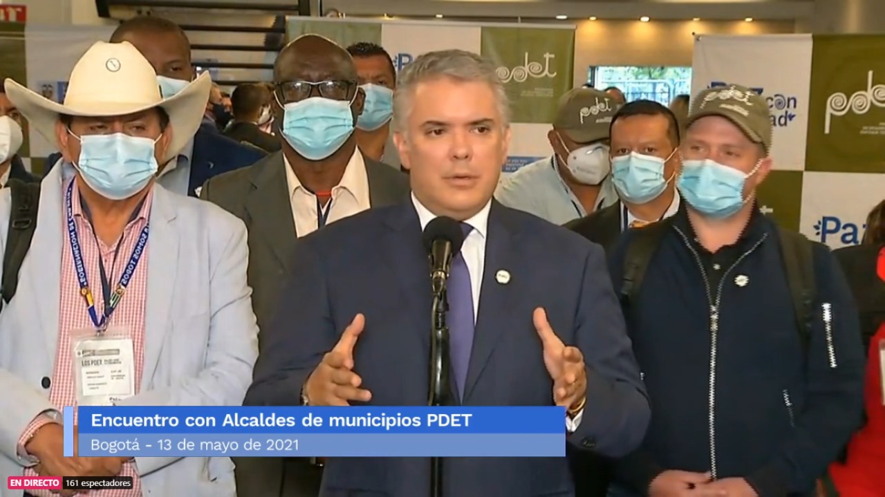 Declaración conjunta del Gobierno nacional, alcaldes y gobernadores PDET