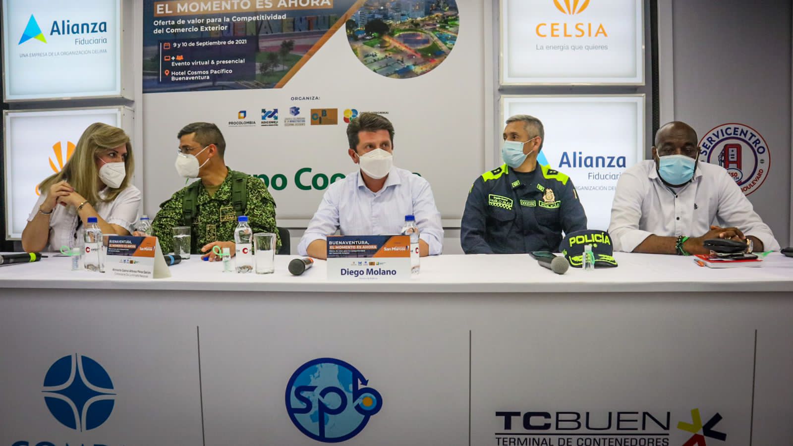 Fue firmado el convenio entre la Policía de Carreteras y la Secretaría de Tránsito Distrital de Buenaventura