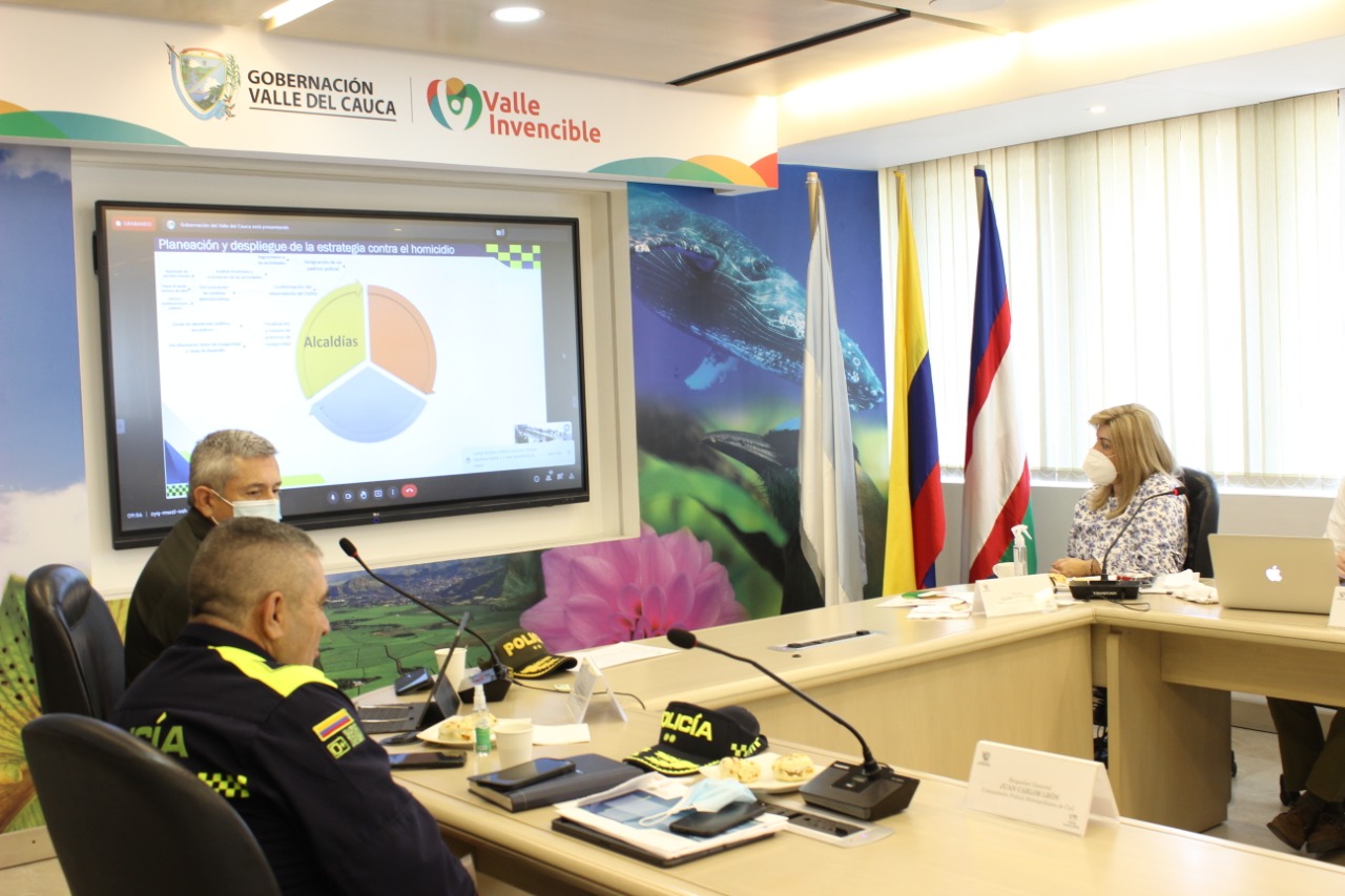 El Gobierno departamental acompañará la estrategia 24-9 para la seguridad de los vallecaucanos