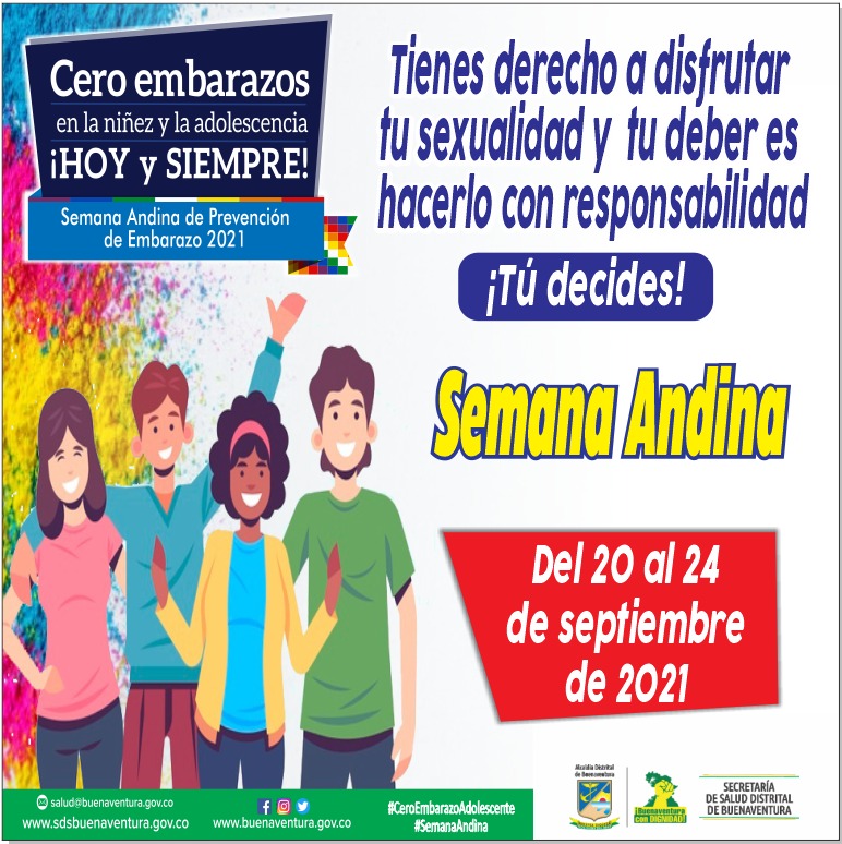 Inicia la Semana de la Prevención al Embarazo Adolescente en Buenaventura