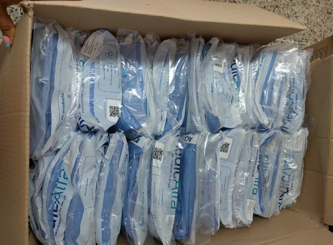 Con donación de kits de pijamas quirúrgicas se busca beneficiar al personal de la salud en el Distrito de Buenaventura