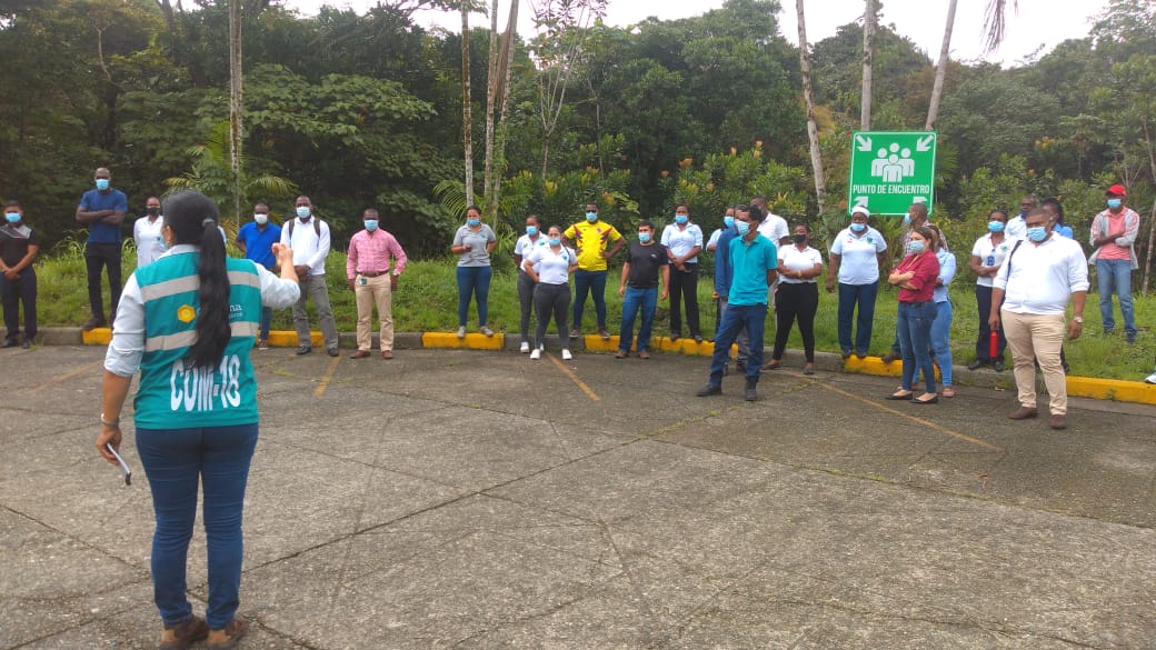 La Universidad del Pacífico participó de la jornada nacional de simulacro de respuesta a emergencias