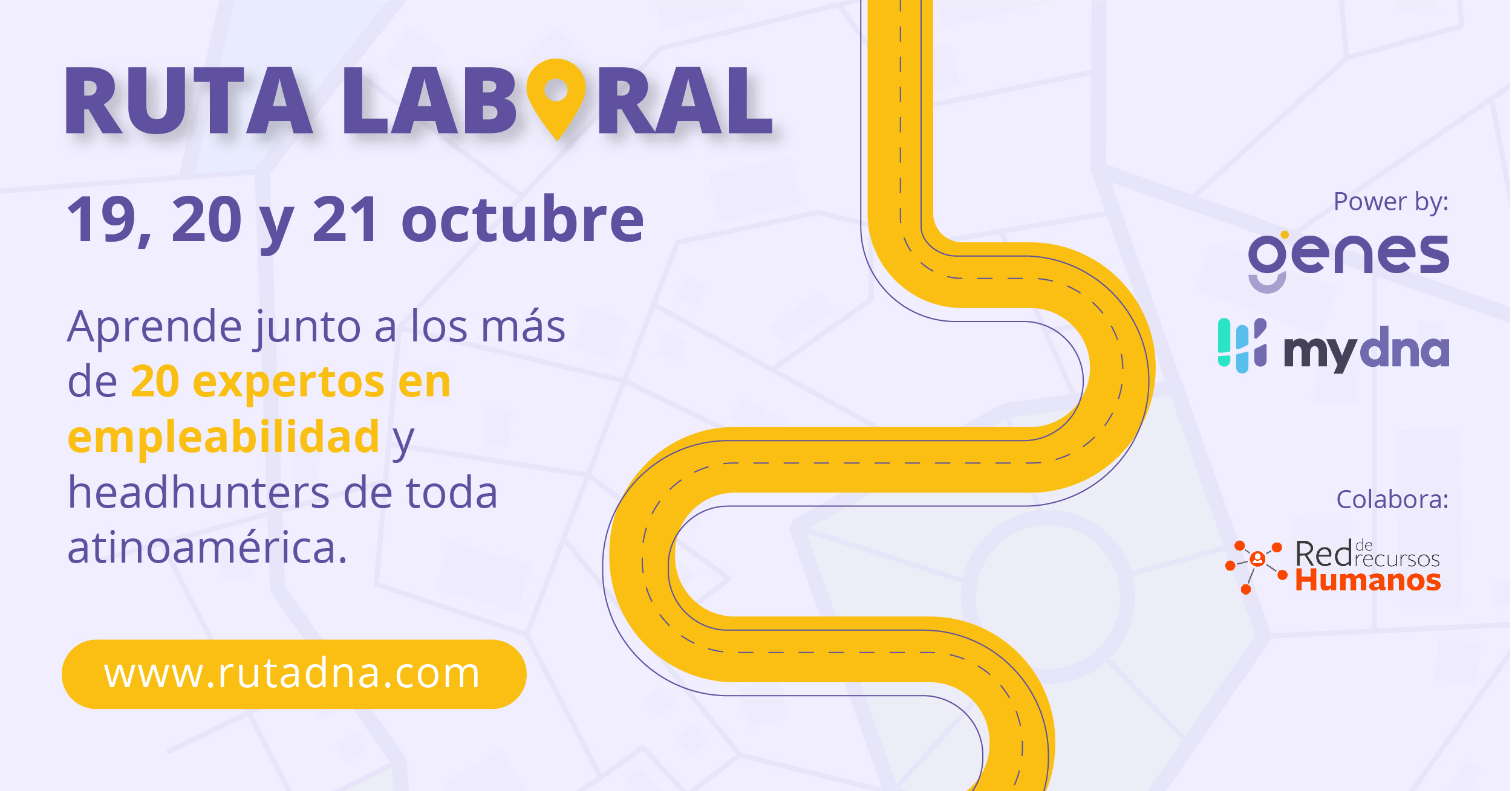Inscripciones abiertas para la 3 edición de Ruta Laboral, el mayor evento gratuito de empleabilidad de Latinoamérica