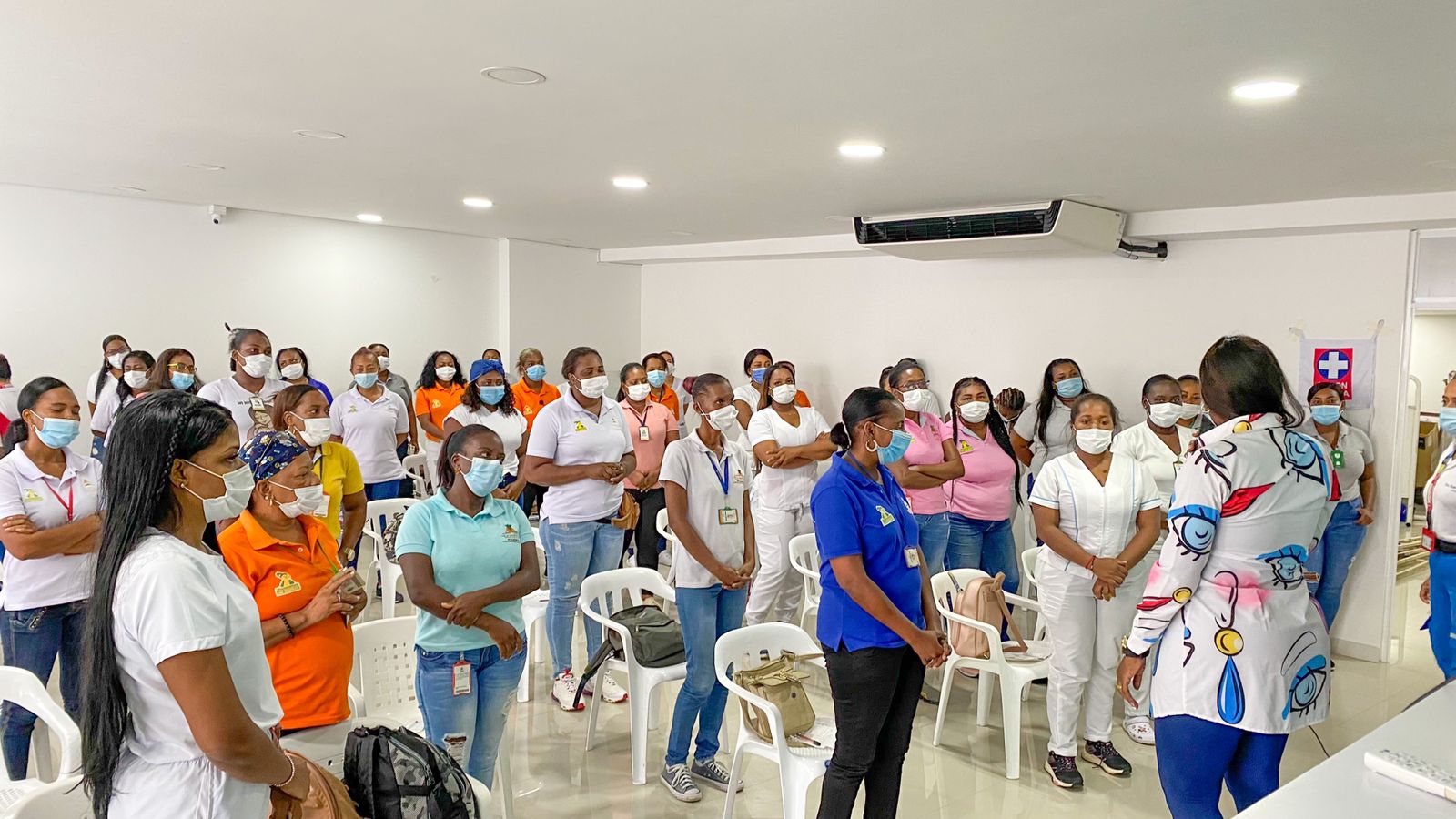 Casa a Casa irá el equipo vacunador del Hospital Luis Ablanque de la Plata para intensificar la inmunización contra la COVID-19 en Buenaventura