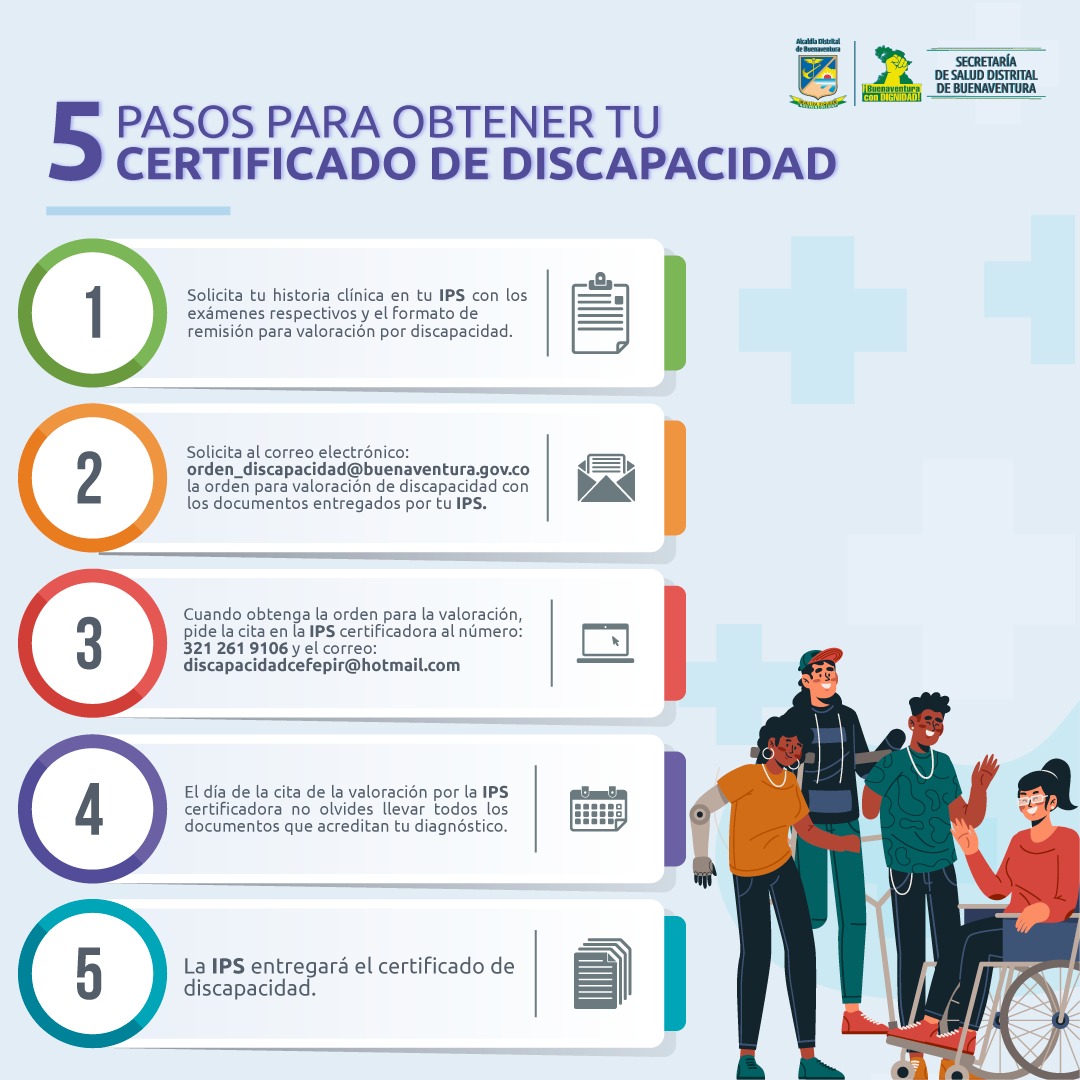 La Secretaría de Salud anunció que trámite para certificado de discapacidad ya se puede realizar en Buenaventura