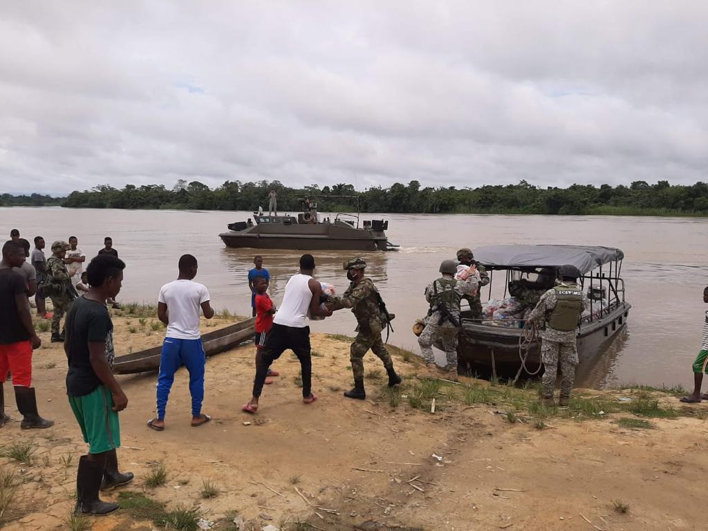 La Armada de Colombia mantiene operaciones de control territorial y fluvial en el Bajo Calima, zona rural de Buenaventura