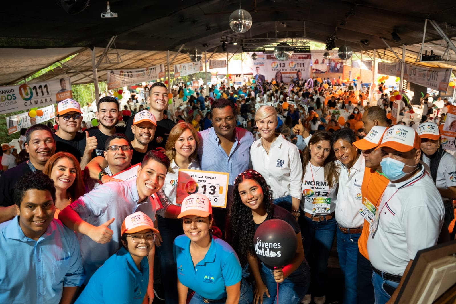 Gran respaldo en Buga a Norma Hurtado Sánchez; más de 3.000 personas asistieron al cierre de campa&ntilde;a, en su ciudad natal