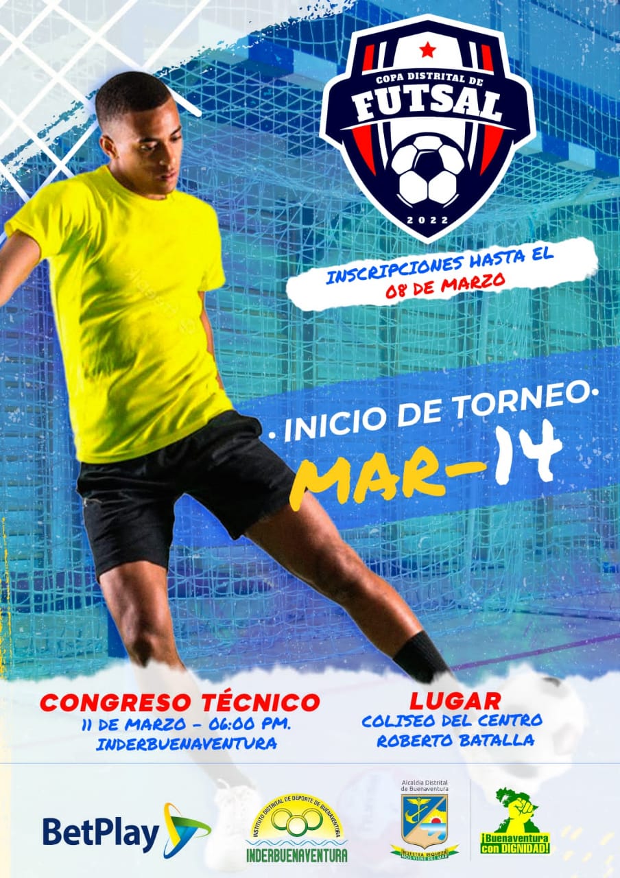 El Inderbuenaventura realizará Torneo de Futsal