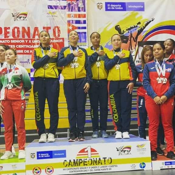 Wendy Mosquera se coronó campeona de Karate Do en Centroamericano