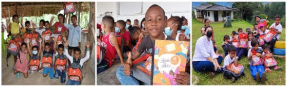 Celsia les entregó paquetes escolares a más de 36 mil ni&ntilde;os en 7 departamentos de Colombia