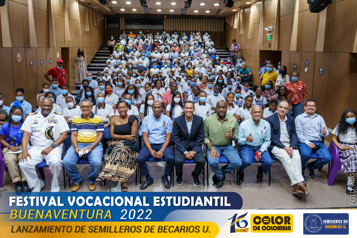 Los mejores estudiantes de noveno de las instituciones educativas oficiales de Buenaventura tendrán la oportunidad de ser becados por la Fundación Color de Colombia