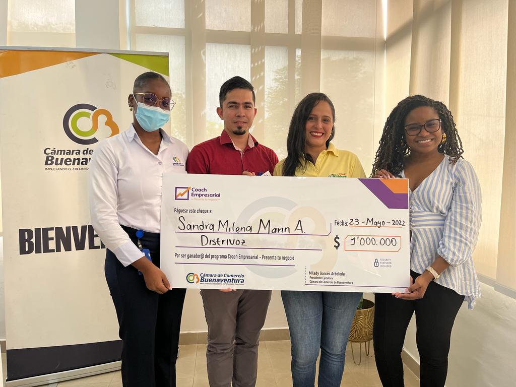 Distrivoz, segundo ganador de Coach Empresarial de la Cámara de Comercio de Buenaventura