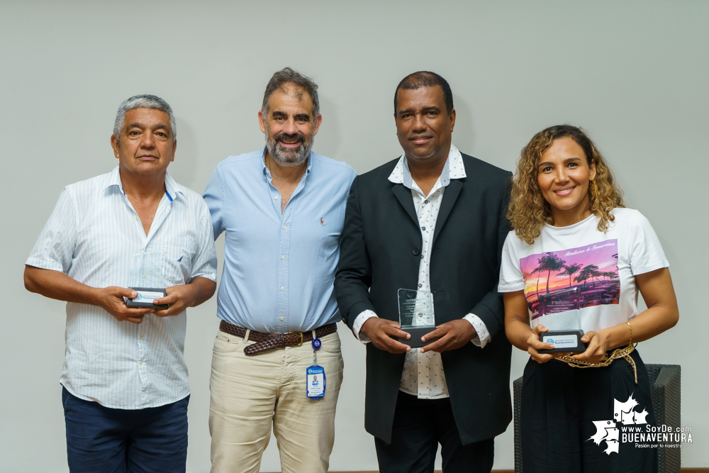 La Sociedad Portuaria Regional de Buenaventura presentó a los ganadores de la primera edición del Premio al Periodismo Positivo