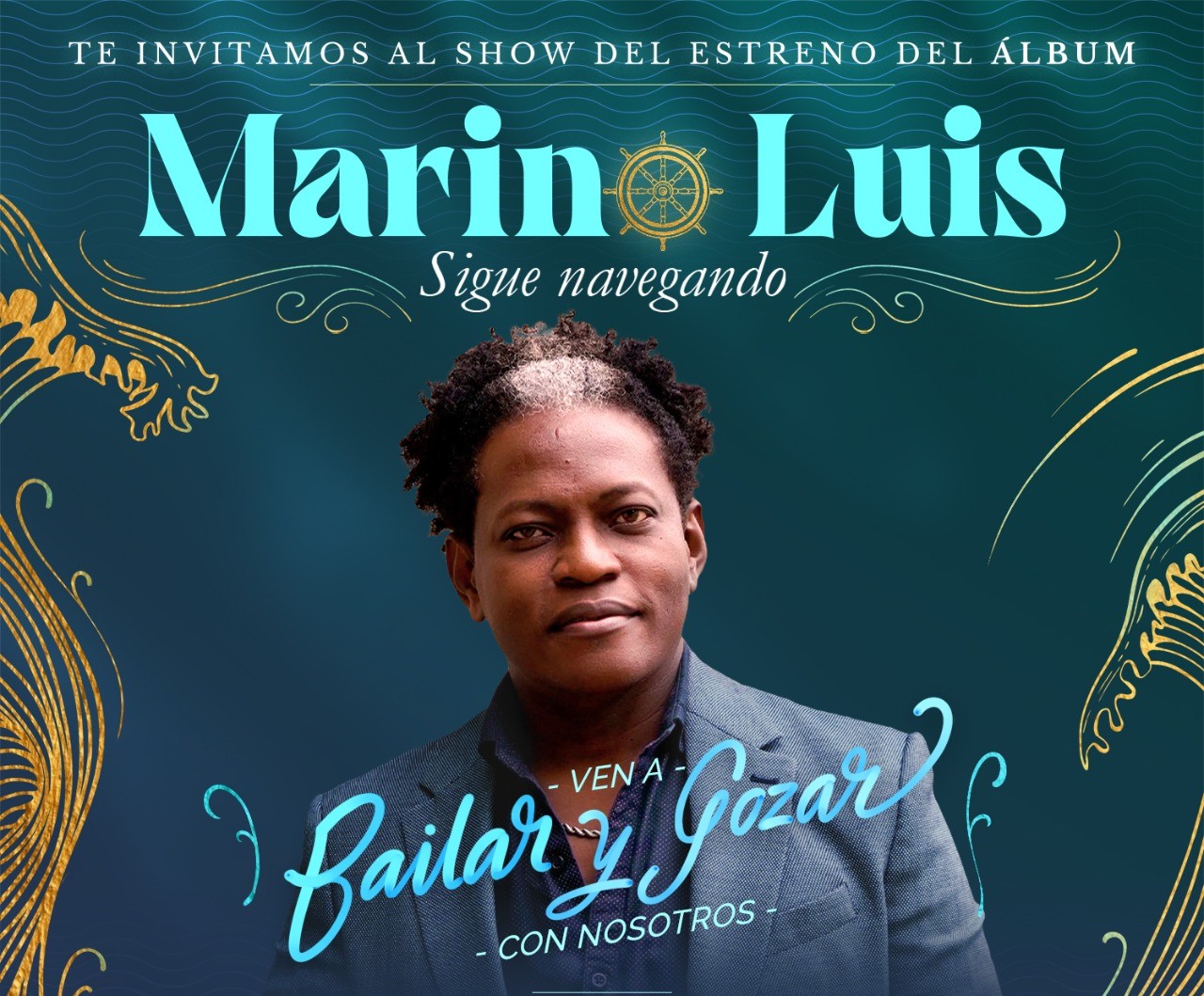 Marino Luis, cantante colombiano lanza “Sigue Navegando”, un álbum lleno de sabor y romance