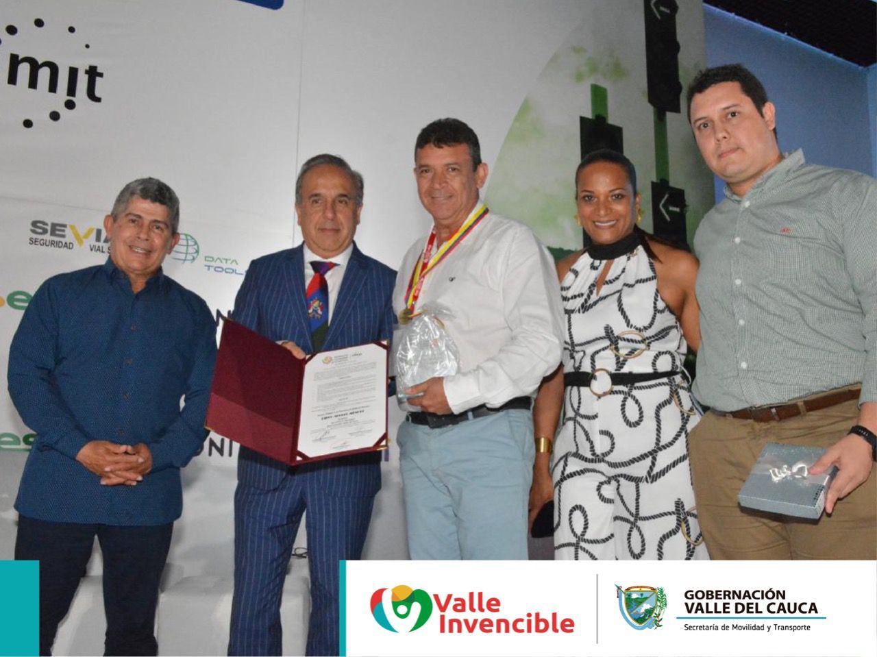 &lsquo;Premio a la Excelencia SIMIT&rsquo; para el Gobierno del Valle por su trabajo en seguridad vial y la gestión en el tránsito