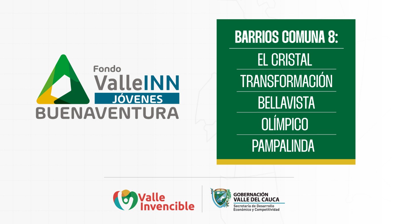 Atención, Buenaventura! Fondo Valle INN vuelve con convocatorias para Jóvenes y para Platoneras