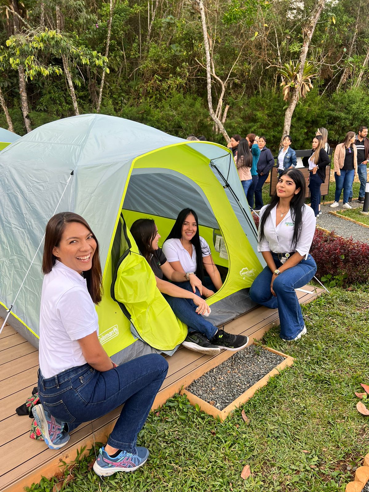 Millonaria inversión para adecuación de la zona de camping en Yanaconas realizó Comfenalco Valle Delagente