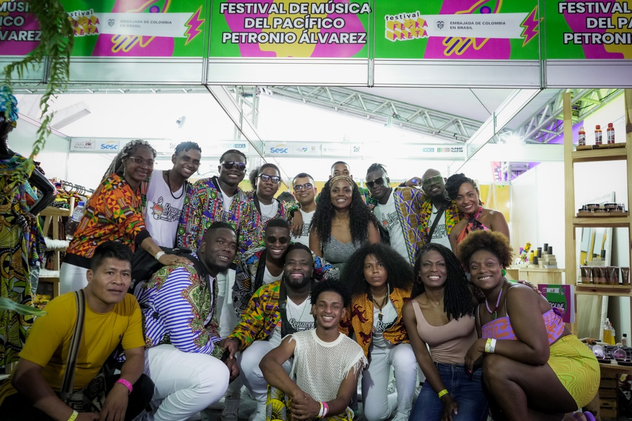 Cali y Brasil son un solo corazón, gracias a la internacionalización del Festival Petronio Álvarez