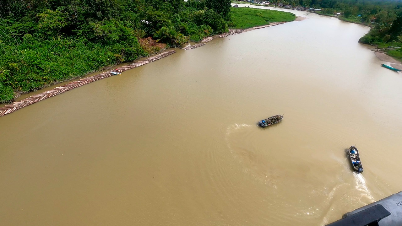 La Fuerza Pública reforzó operaciones para proteger comunidades del río Yurumanguí en Buenaventura