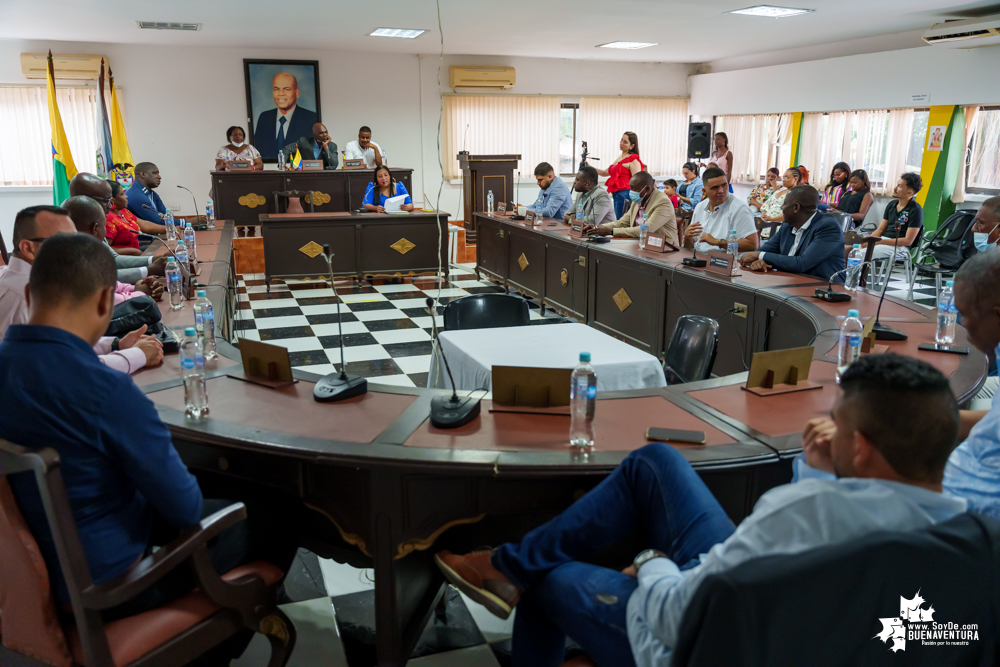 Se instaló el primer periodo de sesiones ordinarias del a&ntilde;o 2023 en el Concejo Distrital de Buenaventura