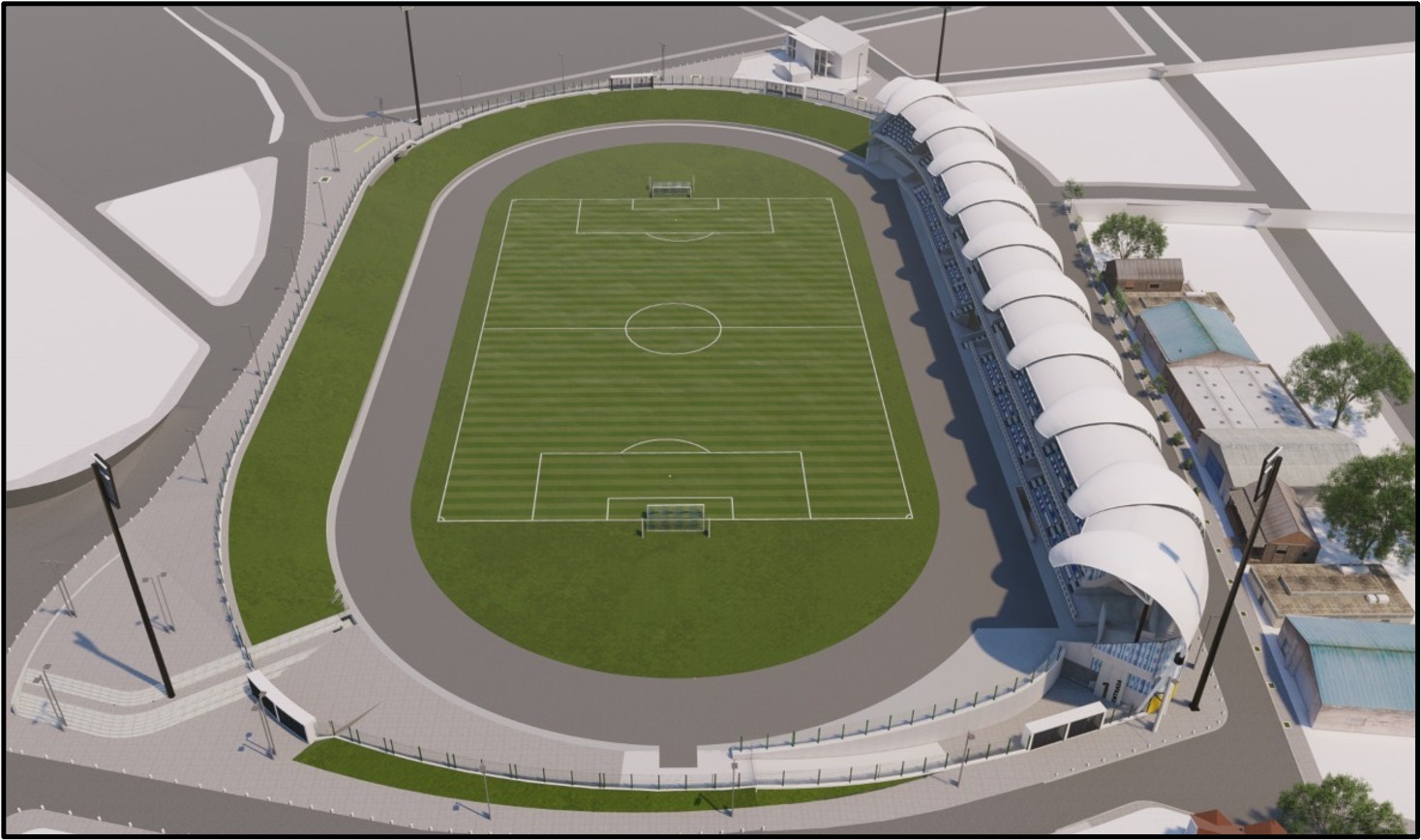 El Ministerio del Deporte expidió el CDP por $ 15.000 millones para reactivar obra del estadio Marino Klinger en Buenaventura