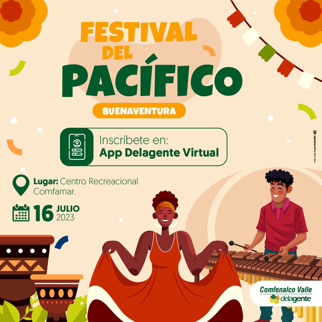 Con el Festival del Pacífico, Comfenalco Valle Delagente celebra el cumplea&ntilde;os de Buenaventura