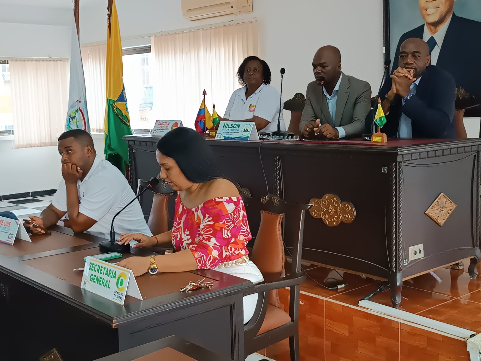Con la presencia del alcalde Víctor Vidal, el Concejo Distrital de Buenaventura instaló el tercer y último periodo de sesiones ordinarias del a&ntilde;o 2023