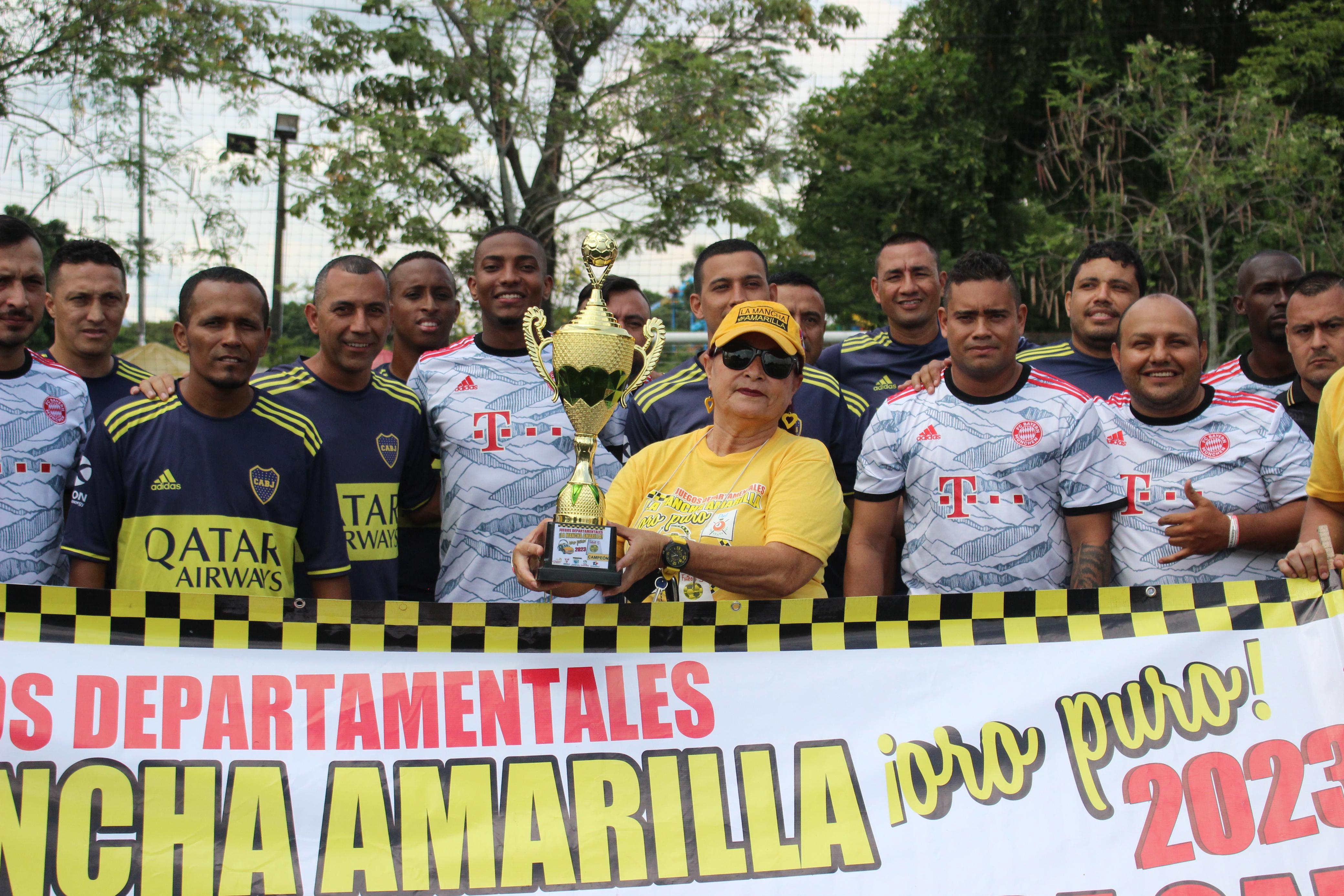 Barcional, campeón de los Juegos de la 'Mancha Amarilla Oro Puro', que integraron a la familia de taxistas