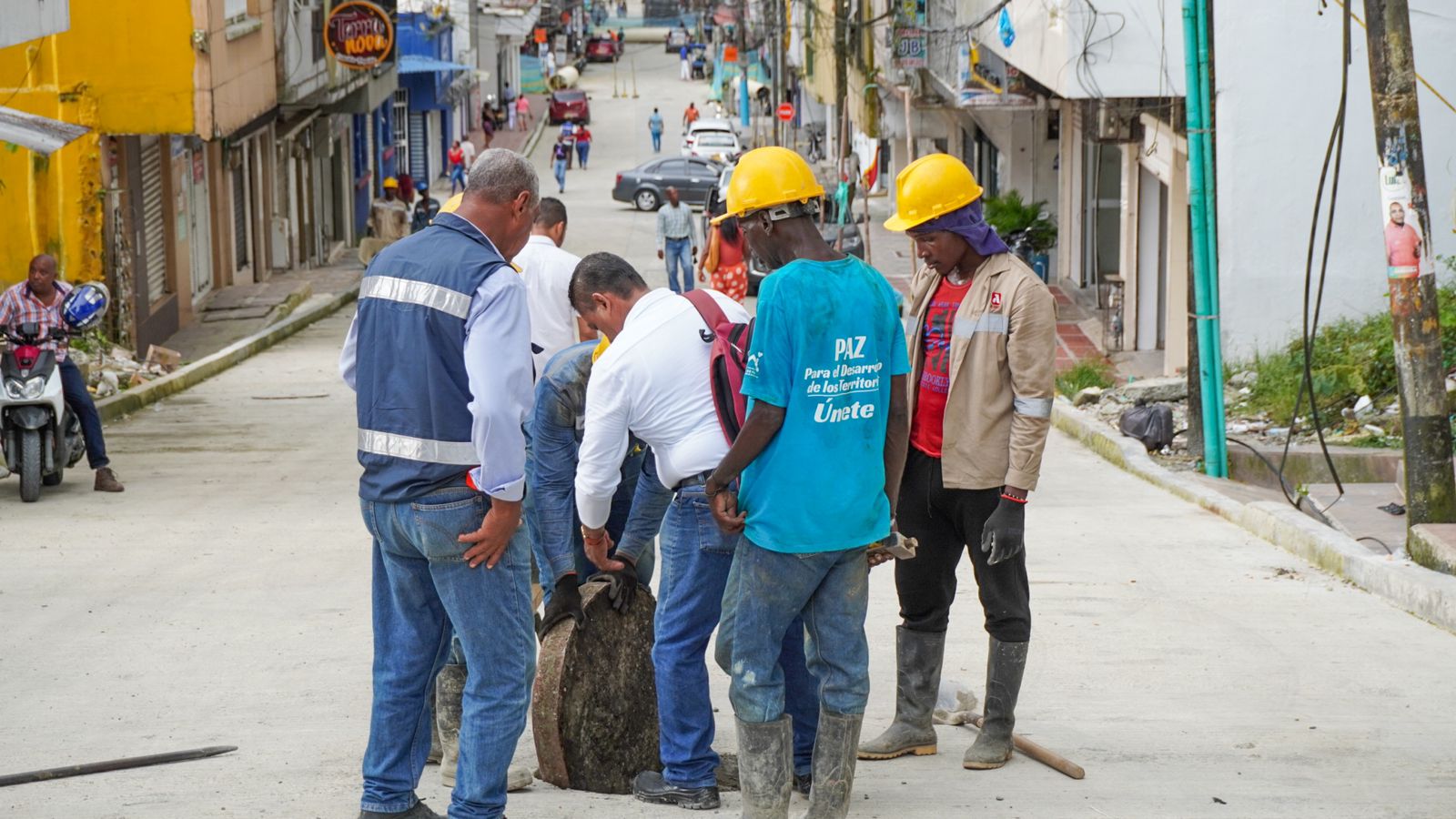 Se dio apertura a un tramo en la obra de la Calle Segunda para mejorar movilidad en la zona céntrica de Buenaventura