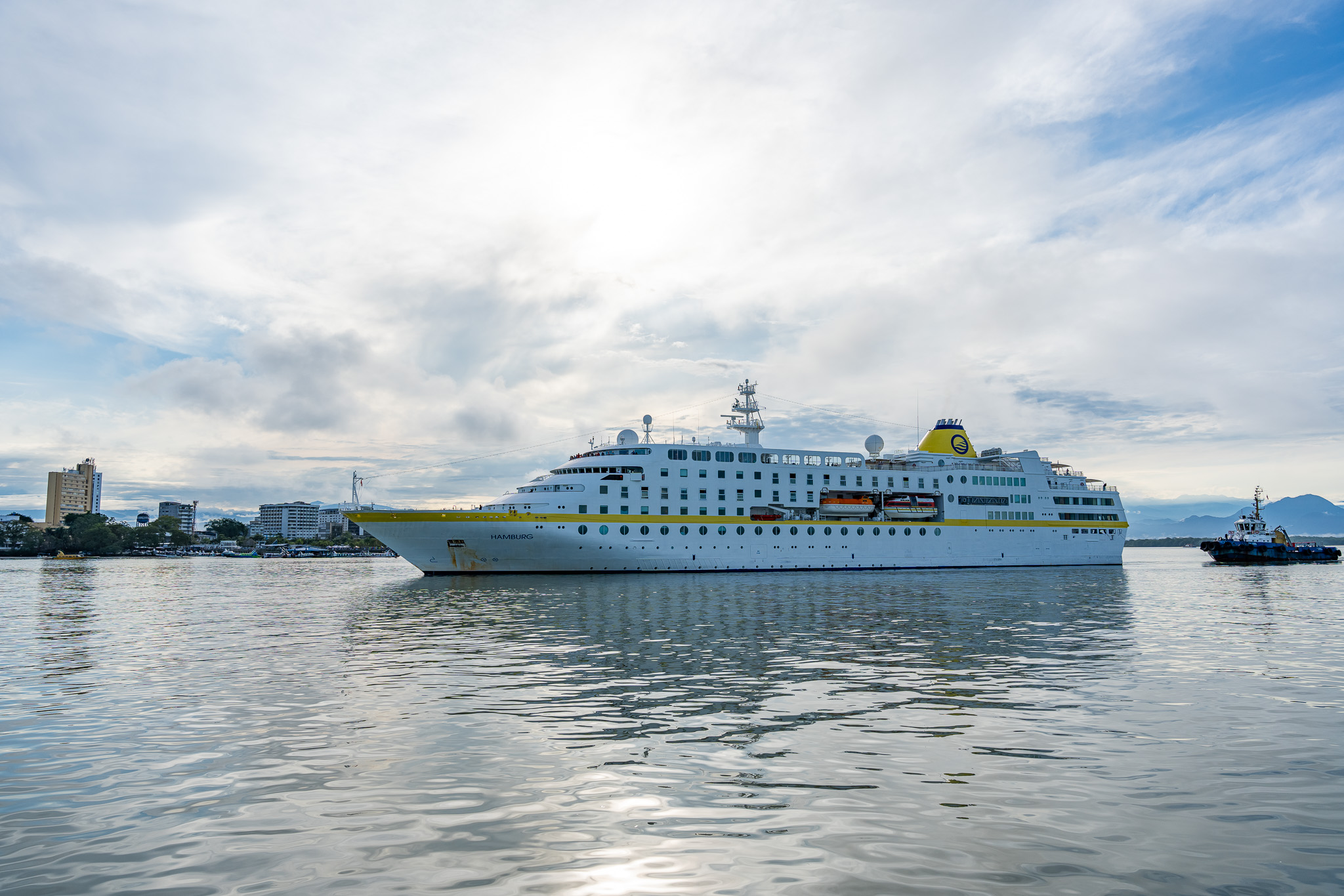 Buenaventura recibió por primera vez en la historia un crucero de turismo internacional
