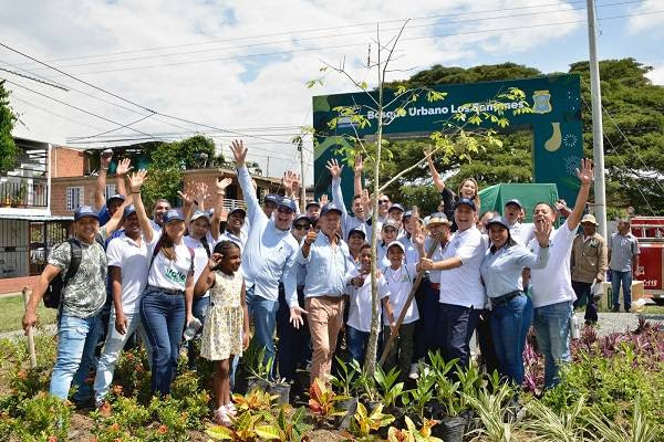 Con una ceiba, el Valle del Cauca completó los 8 millones de árboles sembrados