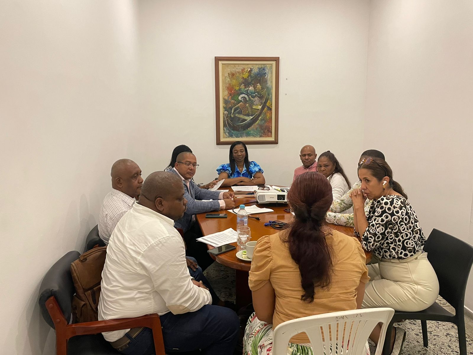 La Alcaldesa Distrital de Buenaventura participó en la primera Junta Directiva del Hospital San Agustín de su Administración
