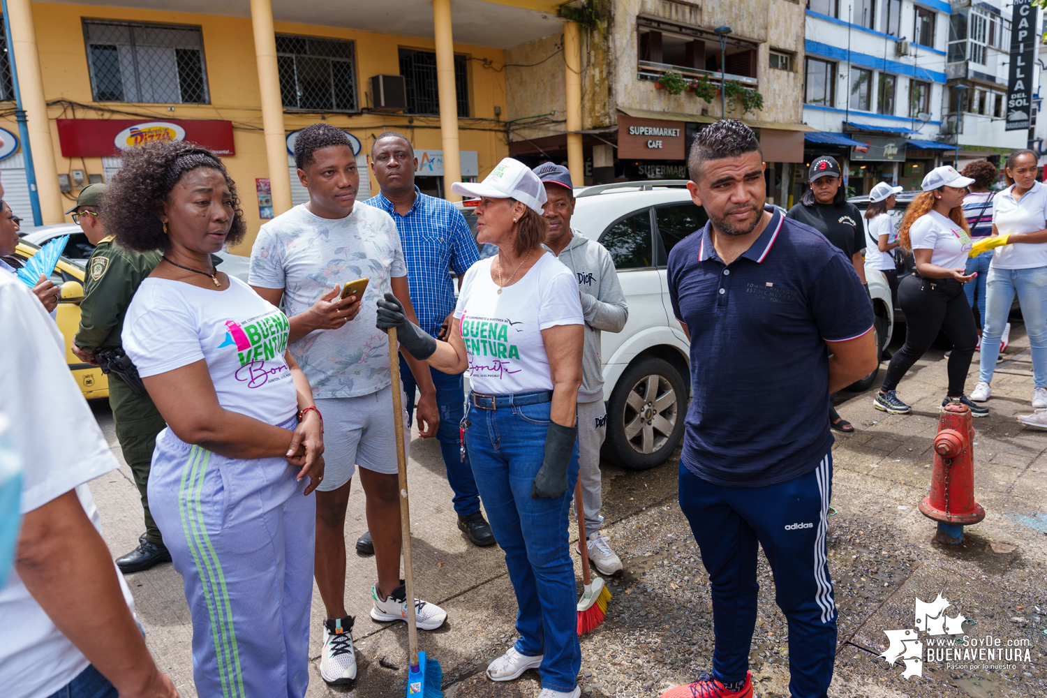 Se realizó con éxito la primera jornada de limpieza de la Campa&ntilde;a Buenaventura Bonita