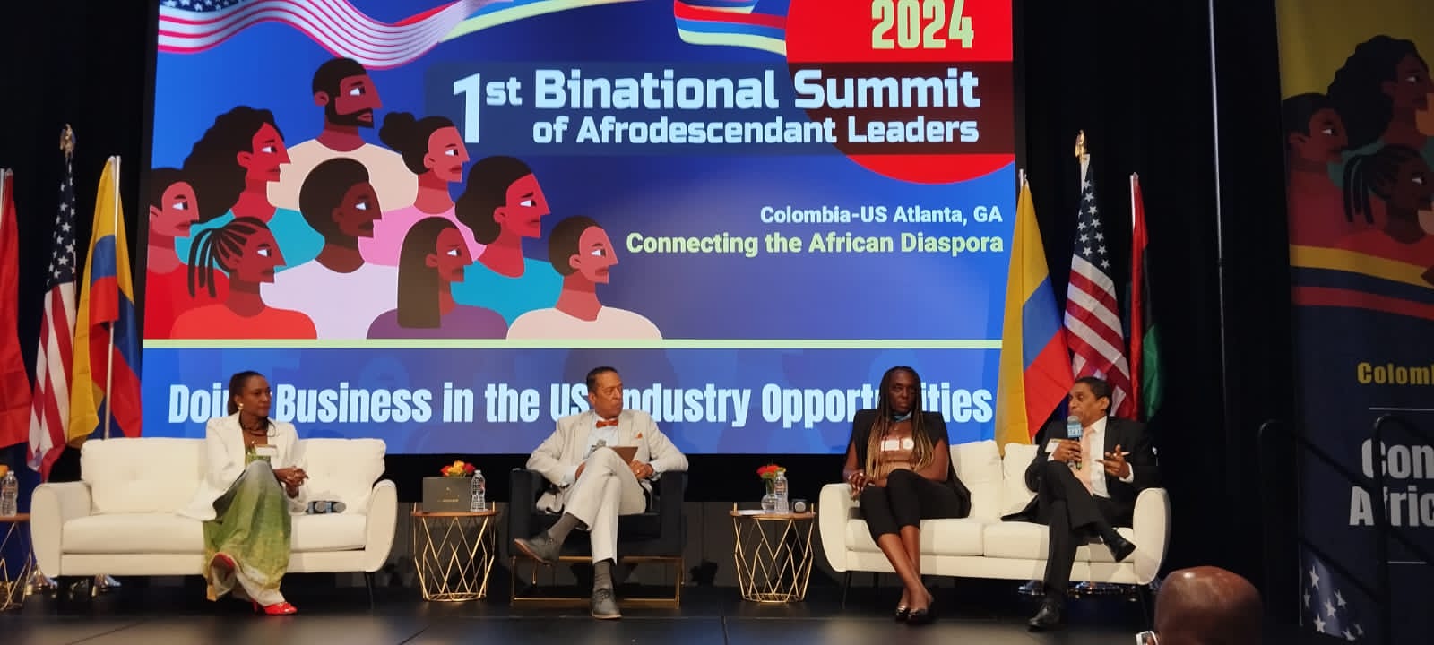 En Atlanta, Gobierno nacional conmemora mes de la afrocolombianidad con Cumbre Binacional Colombia - Estados Unidos de Líderes Afrodescendientes