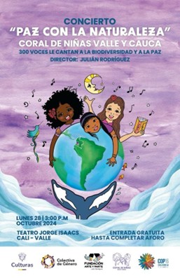 Coral de Ni&ntilde;as de Valle y Cauca canta por “la Paz con la naturaleza”