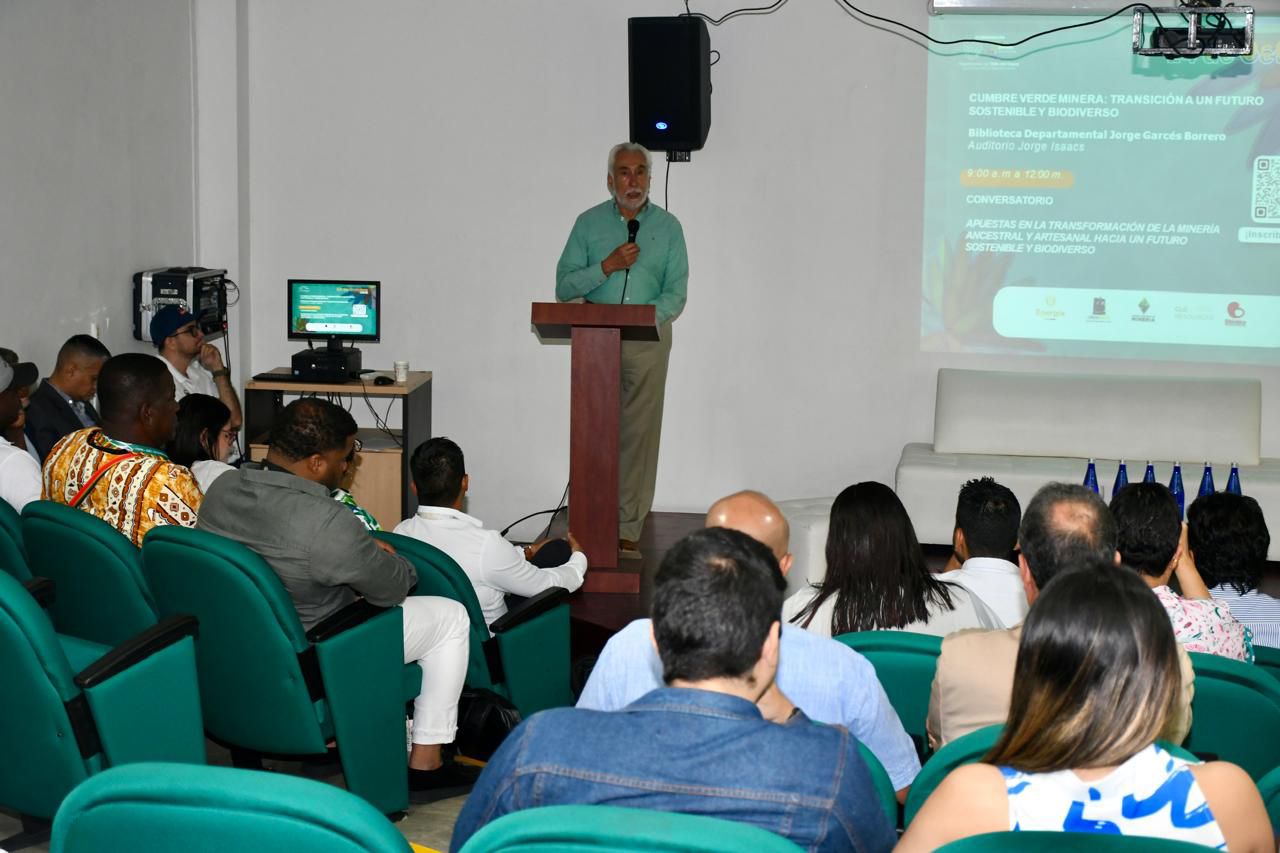 El Valle del Cauca expuso su Plan Minero Ambiental en Cumbre realizada en la COP16