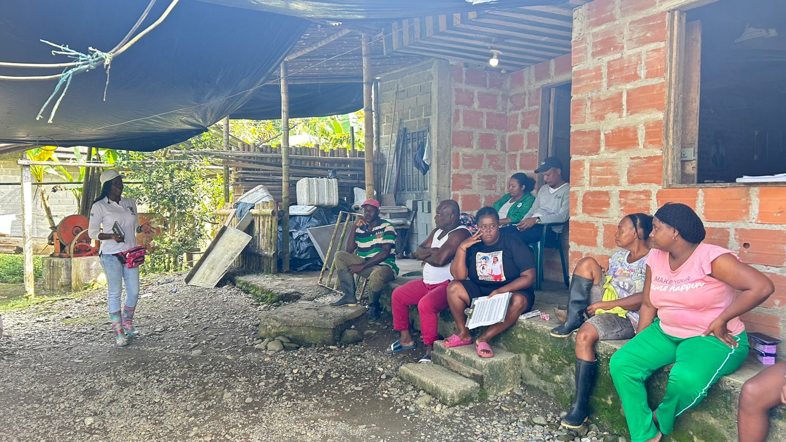 La Secretaría de Desarrollo Económico de Buenaventura realizó caracterización a familias afectadas en el río Anchicayá