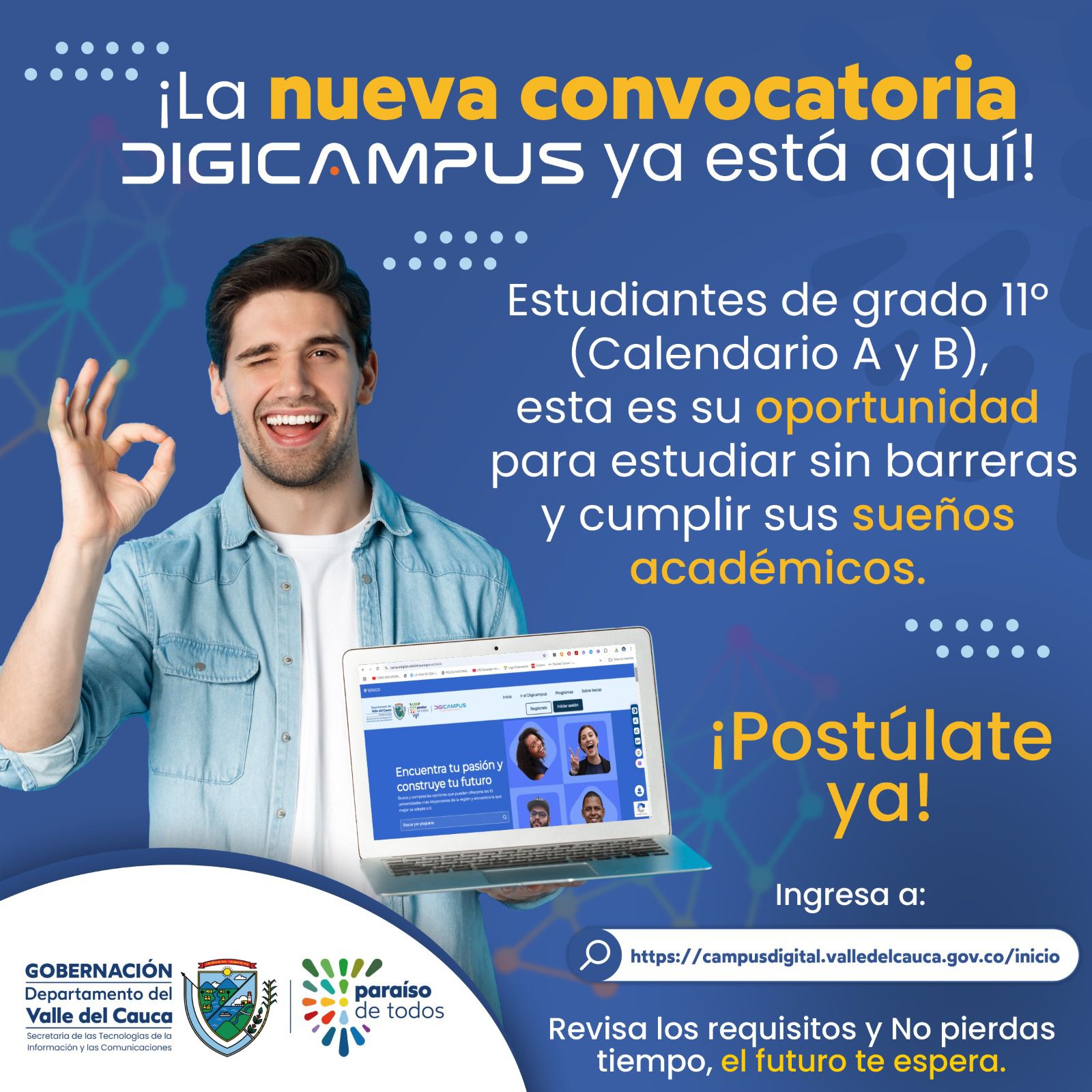 DigiCampus abre nueva convocatoria 500 becas para estudiar gratis en la universidad! Quedan pocos días