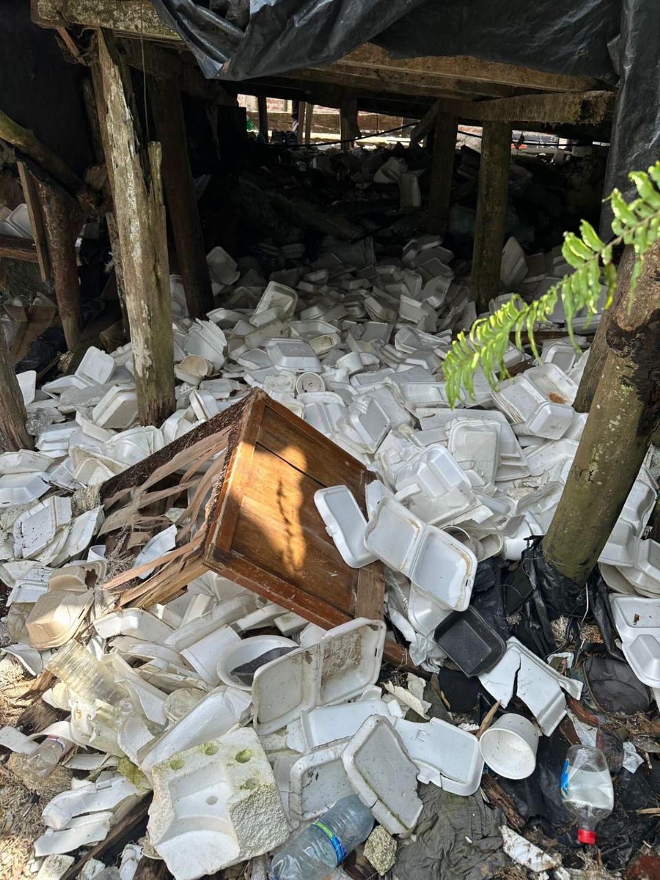 El EPA alerta sobre acumulación de icopor en zonas de bajamar de Buenaventura