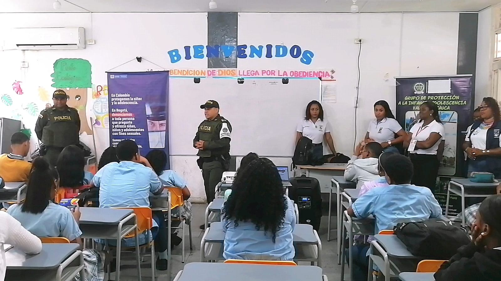 Jóvenes de la IE Termarit en Buenaventura reciben formación en liderazgo, salud mental y prevención del embarazo adolescente