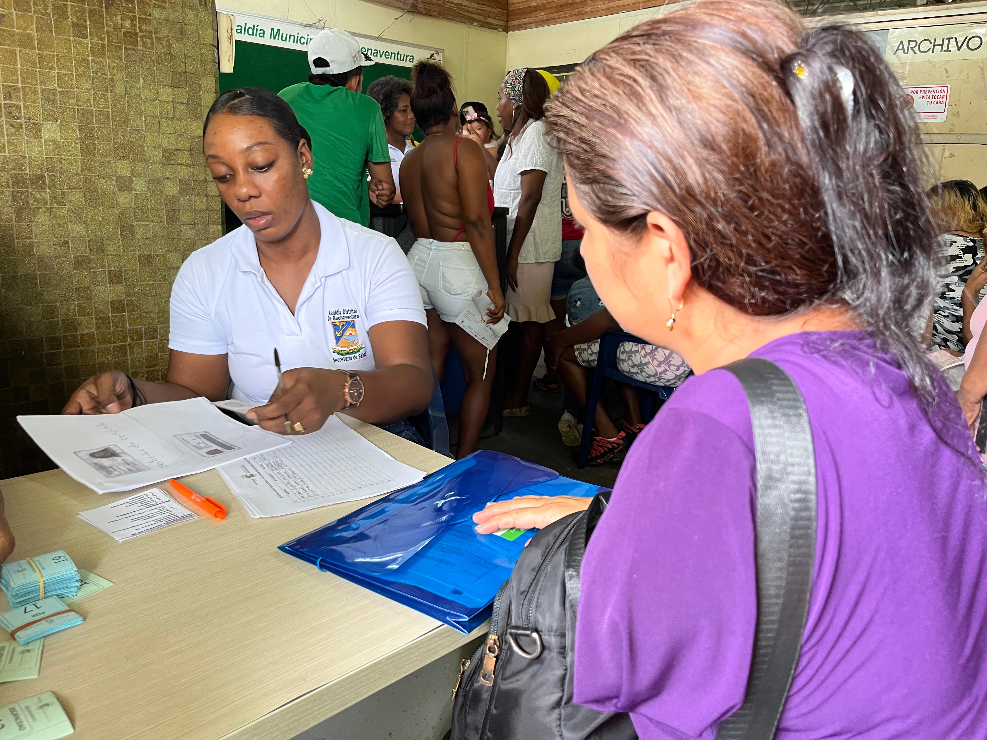 Más de 350 bonaverenses fueron beneficiados en jornada integral de salud y actualización del Sisbén