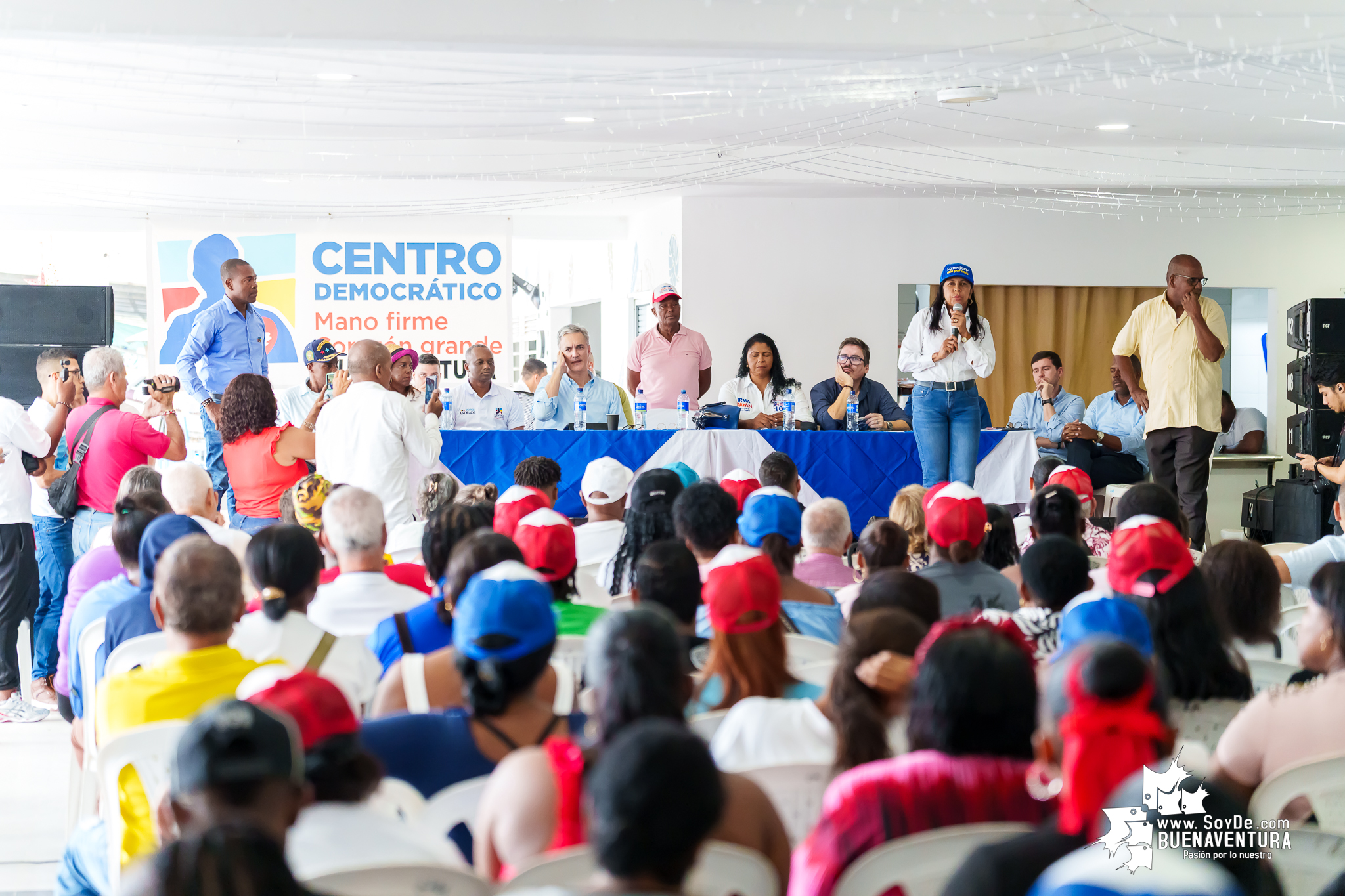 Mal tiempo impidió visita de Álvaro Uribe y Paloma Valencia del Centro Democrático a Buenaventura