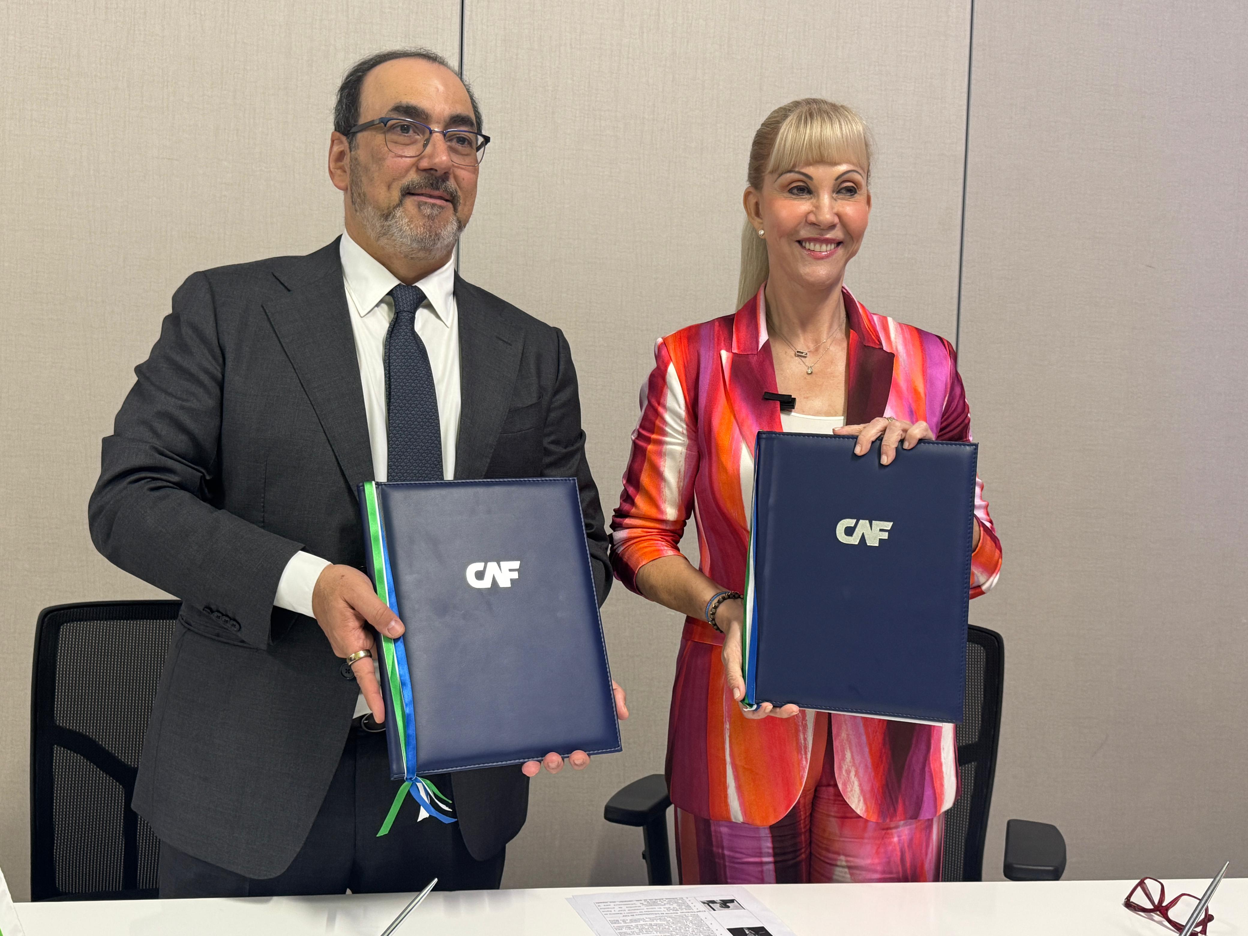 La Gobernadora del Valle obtiene respaldo de la CAF para el Tren de Cercanías y proyectos sostenibles